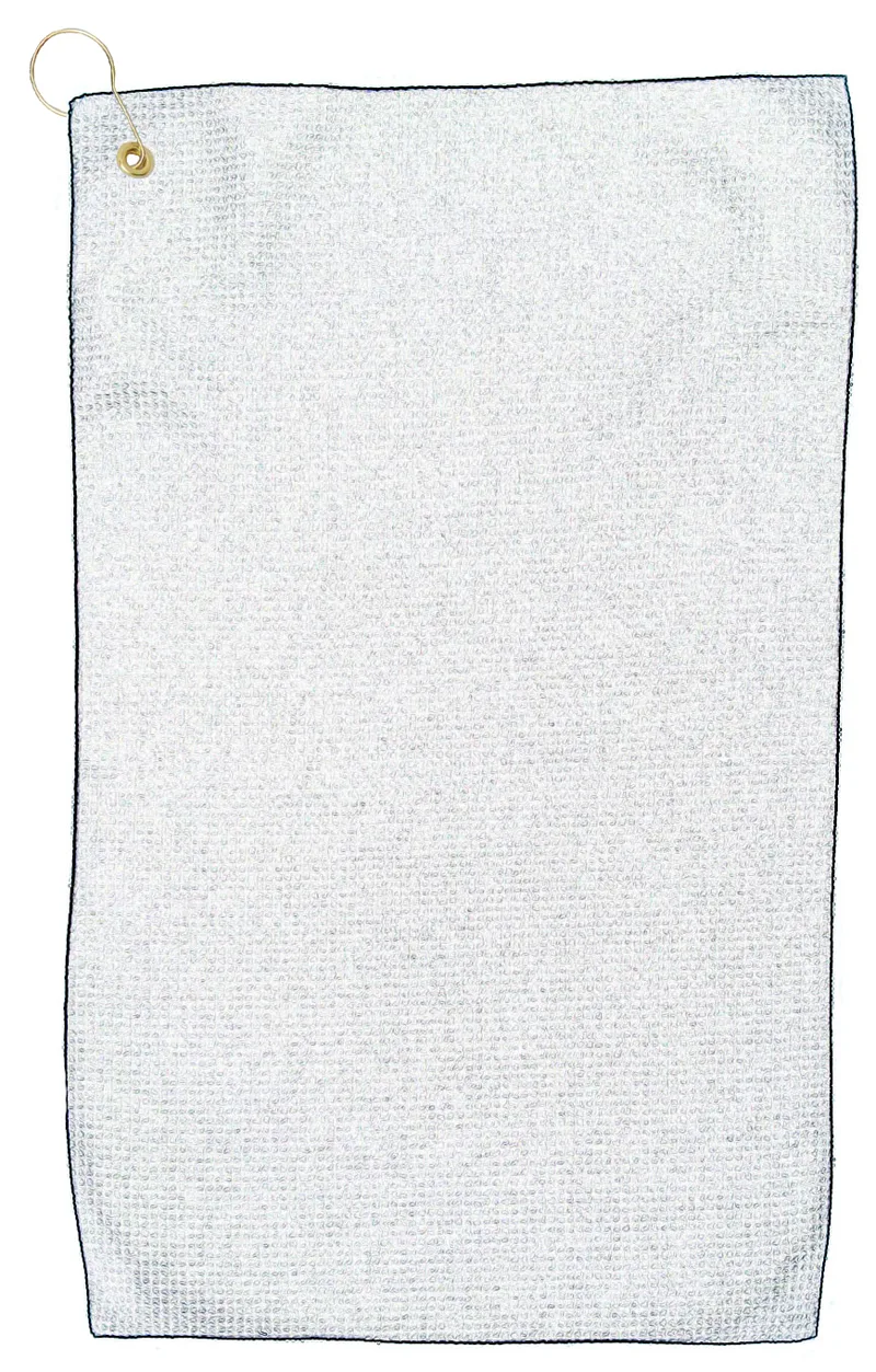 Microfiber Waffle Golf Towel (Pro Vision Sublimated) view 2