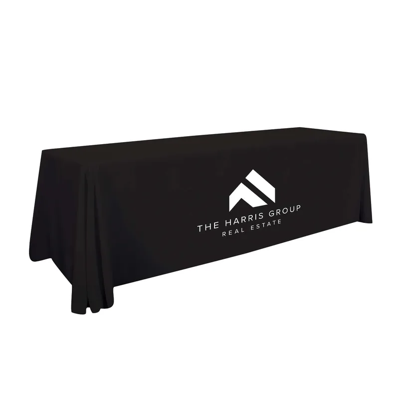 8' Value Lite Table Throw (White Imprint, One Location) view 3