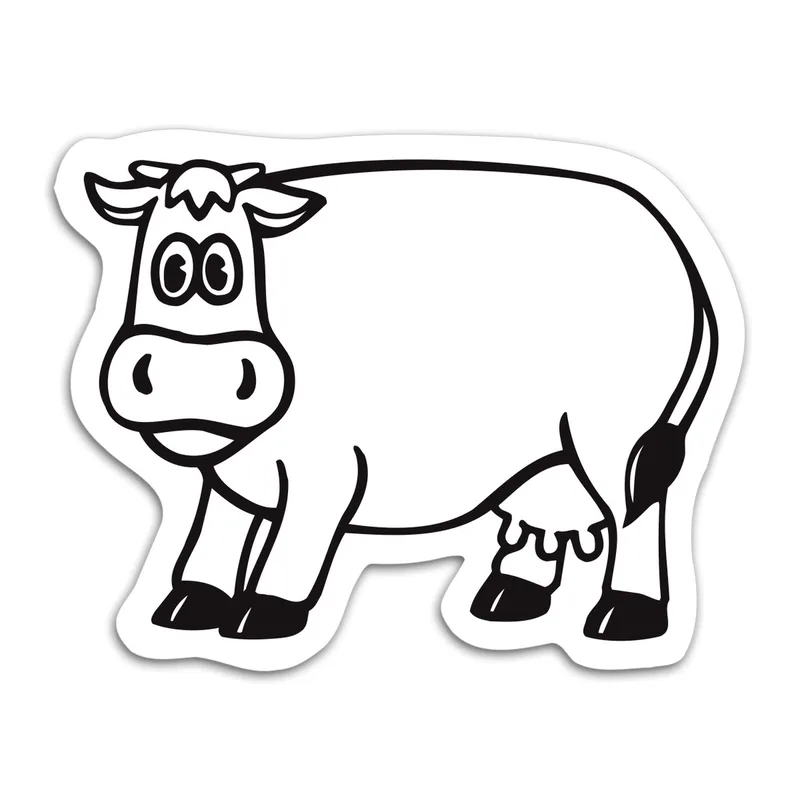 Cow Magnet view 2