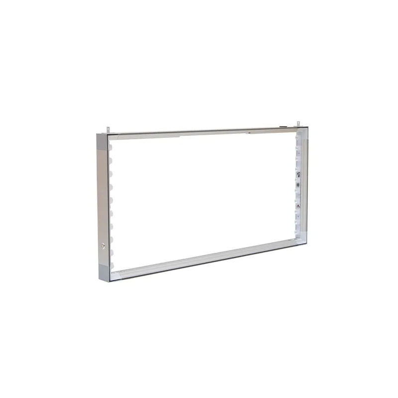 18"H x 36"W Aerial SEG Glo Ceiling-Mounted Hardware