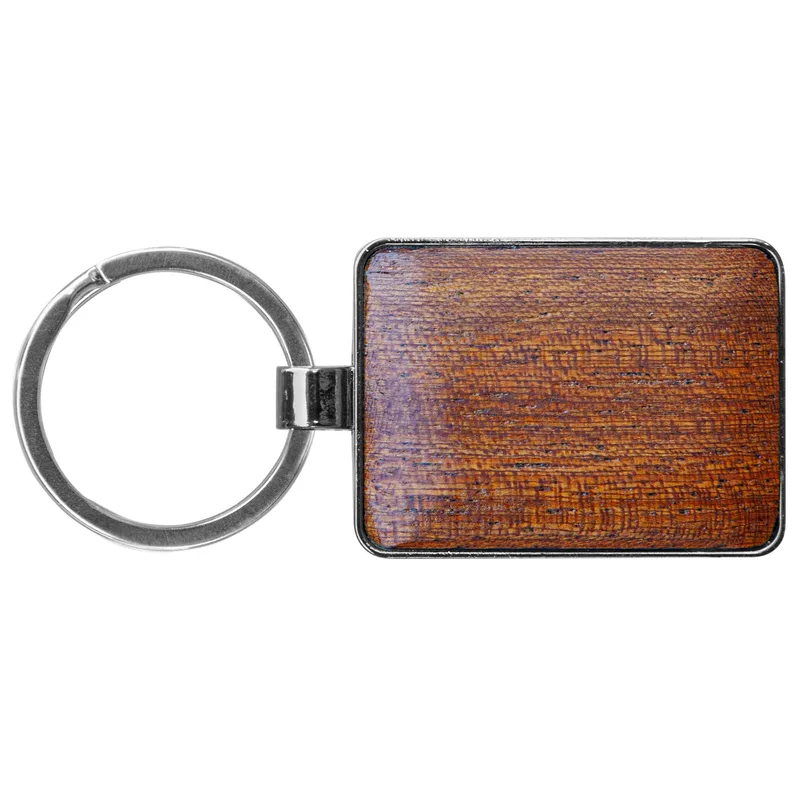 ForgeWood Rectangle Keychain view 2