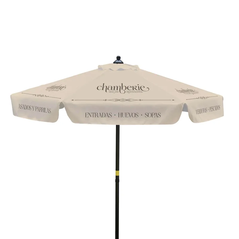 7' Steel Market Umbrella Single-Sided Dye Sub Kit w/ Valance