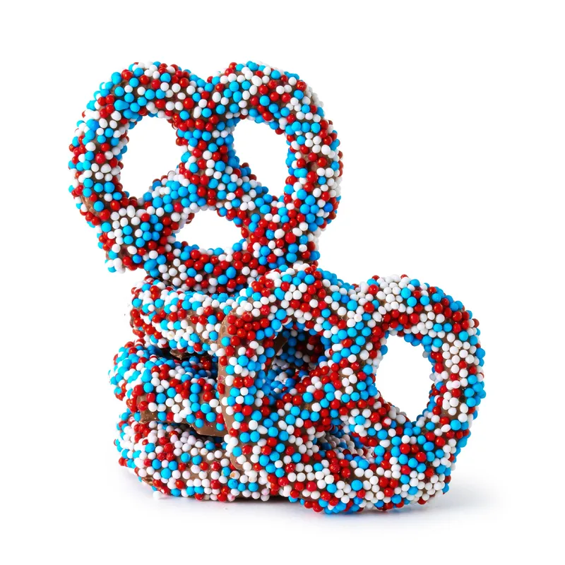America 250- Short Acetate-Patriotic Milk Chocolate Nonpareil Mini view 2
