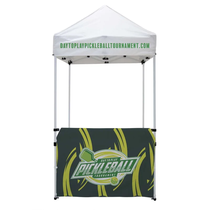 5' Economy Tent Half Wall Kit (Dye Sublimated, Single-Sided) view 3