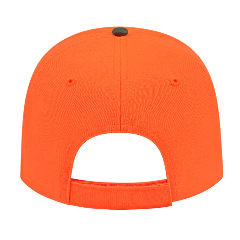 Blaze Orange/Brown Blank Back