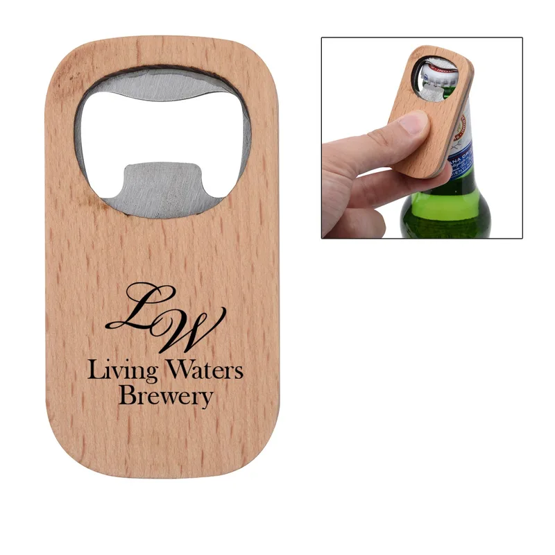 Wooden Bottle Opener view 2