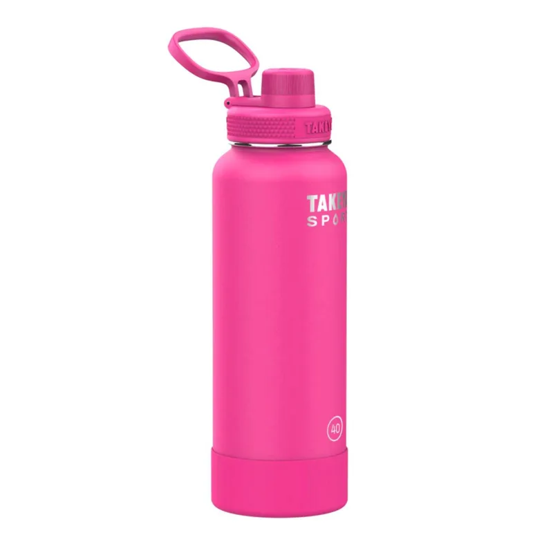 40 oz Takeya® Stainless Steel Insulated Sport Water Bottle w/ Spout Lid view 5
