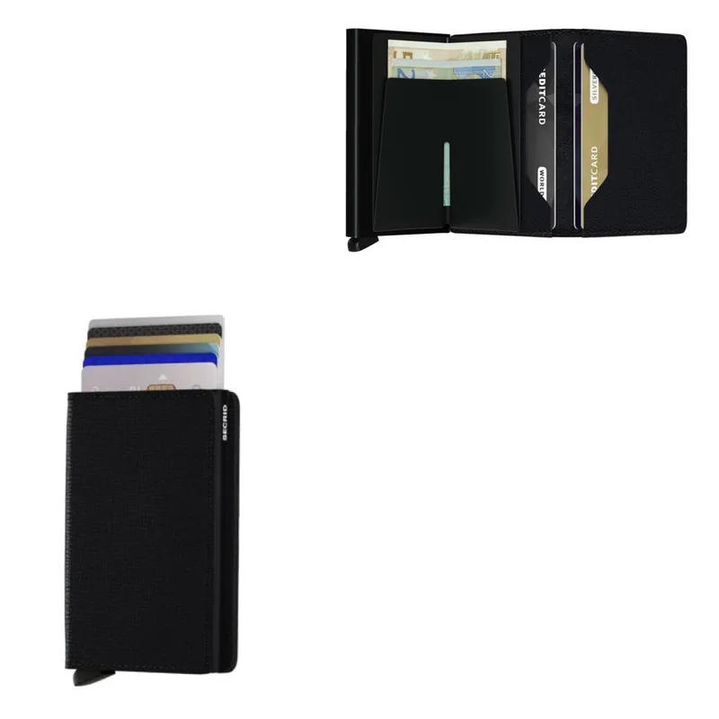 Secrid Slimwallet Crisple - Black