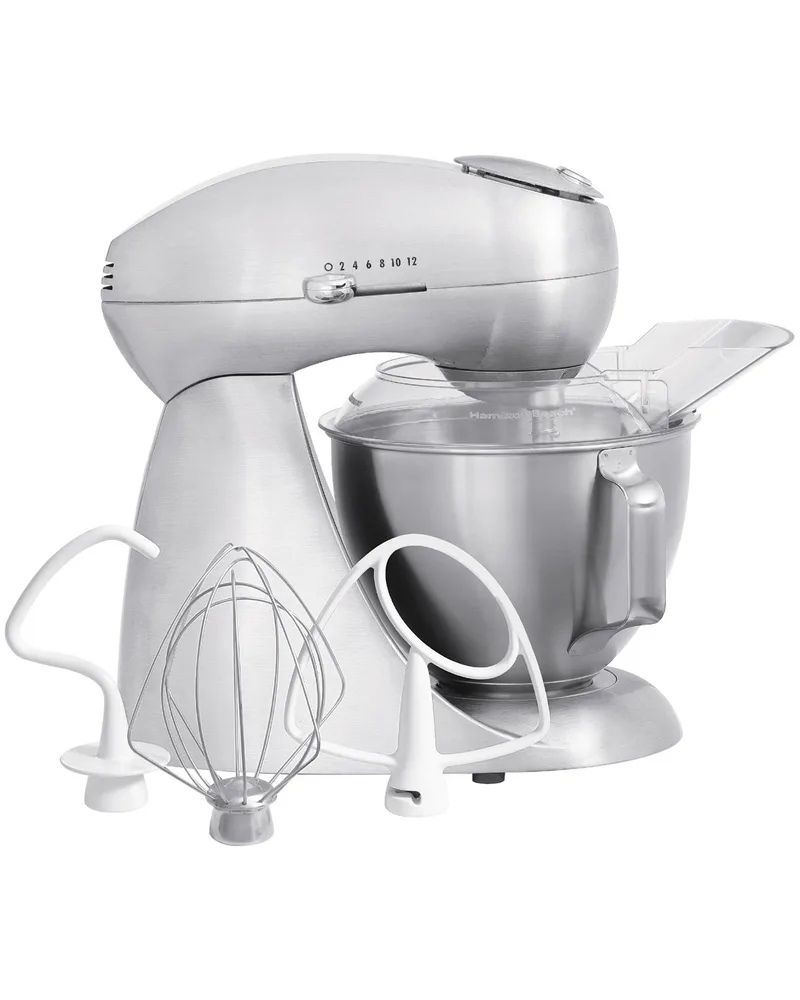 Hamilton Beach® Eclectrics® Stainless Steel All-Metal Stand Mixer