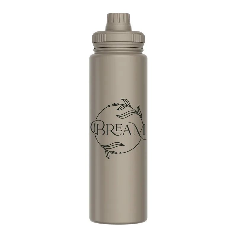 PRIME TIME 710ml / 24 oz RECYCLED STAINLESS STEEL BOTTLE view 2