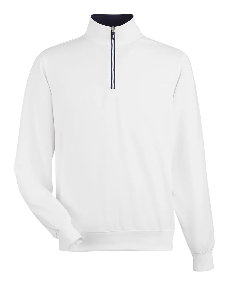 Fairway & Greene® Men's Caves Tech Quarter-Zip Pullover Sweater view 6