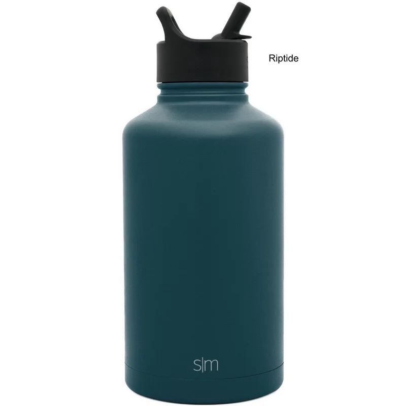 64 oz Simple Modern® Stainless Steel Insulated Water Bottle w/ Straw Lid view 7