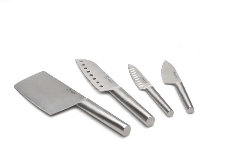 BergHoff Straight Santoku Knife Set Hollow 4Pc