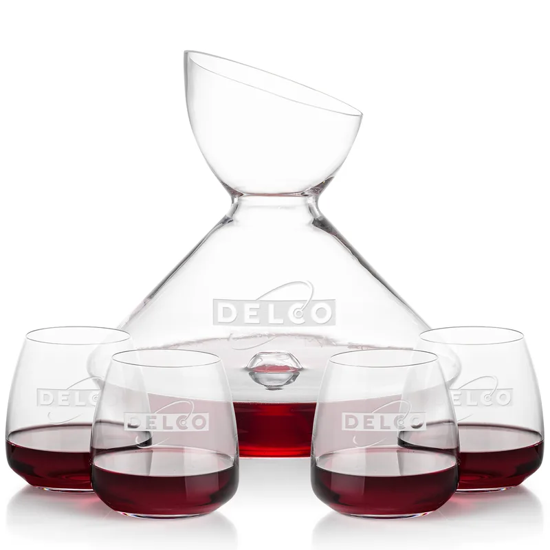 Carafe & 4 Stemless