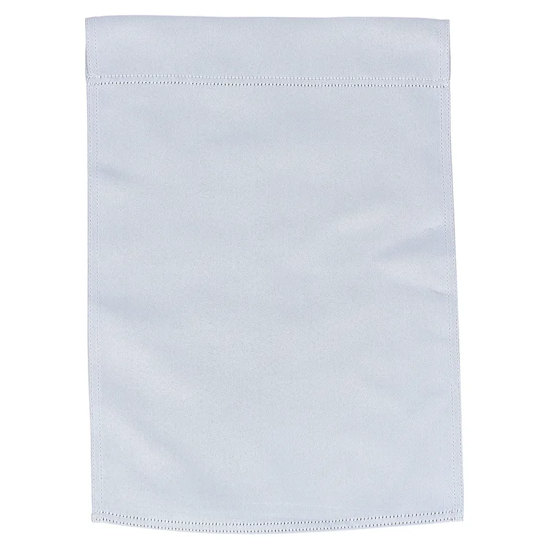 Polyester Poplin Garden Flag 17" x 12" 220GSM-Full Color on one side view 2