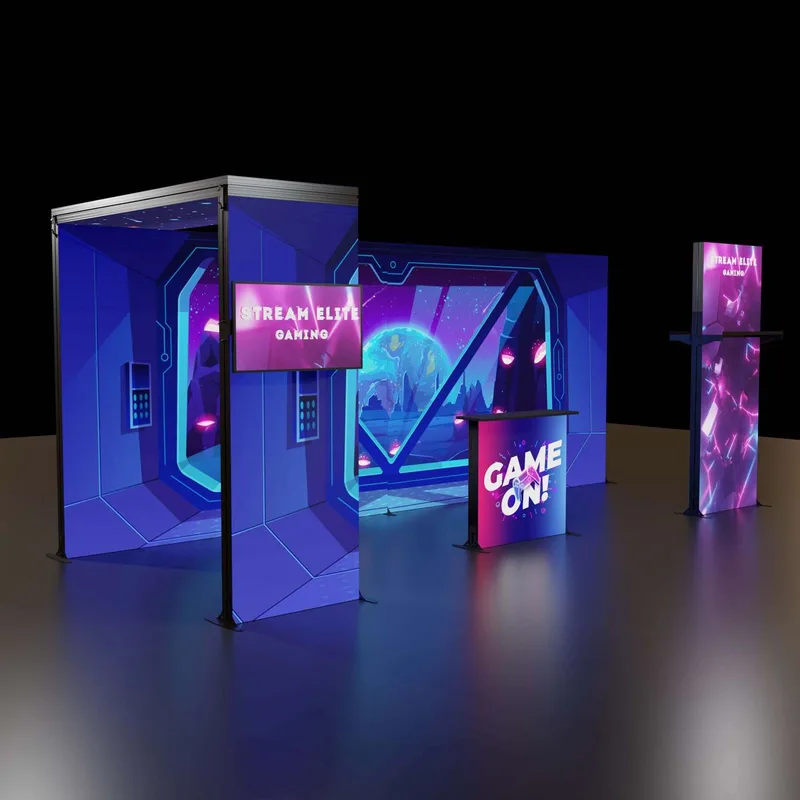 8'H Astra Plus Modular Booth Kit 3