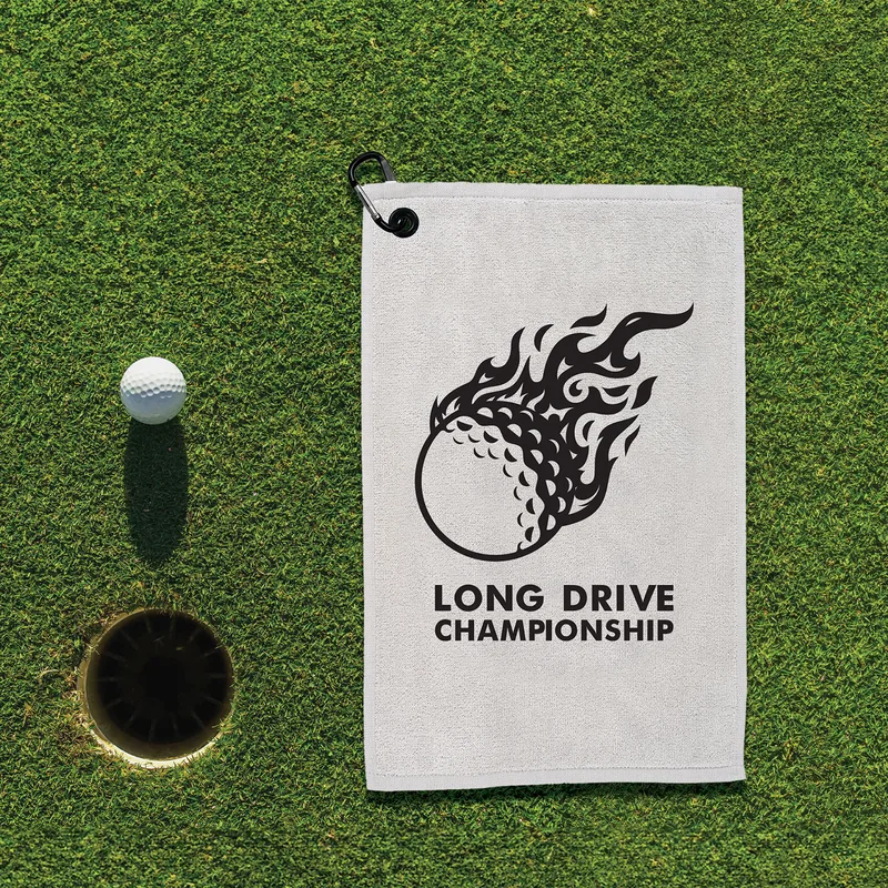 MaxxColor Promo Golf Towel ( 11" x 18" ) view 2