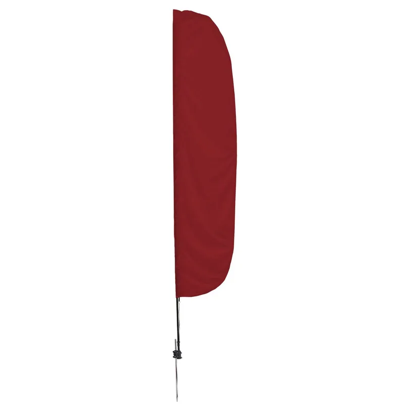 15' Solid-Color Stadium Flutter Flag Kit Single-Sided view 5