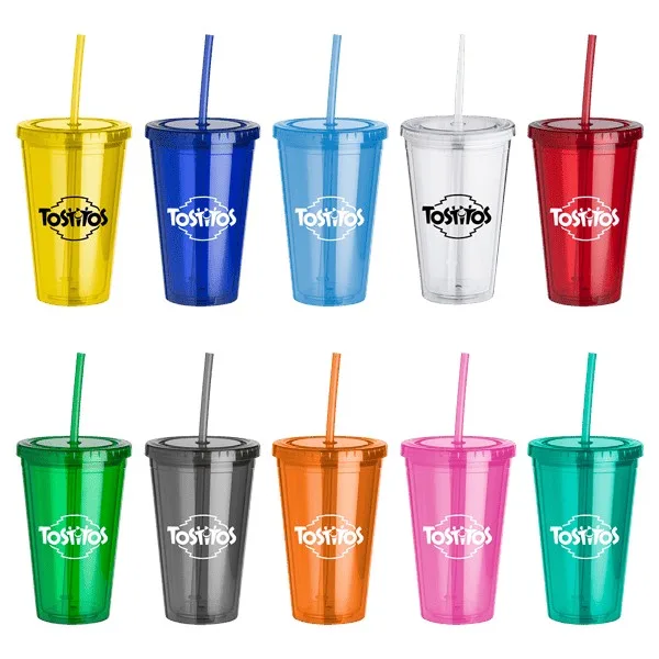 16 oz. Everyday Plastic Tumbler view 2