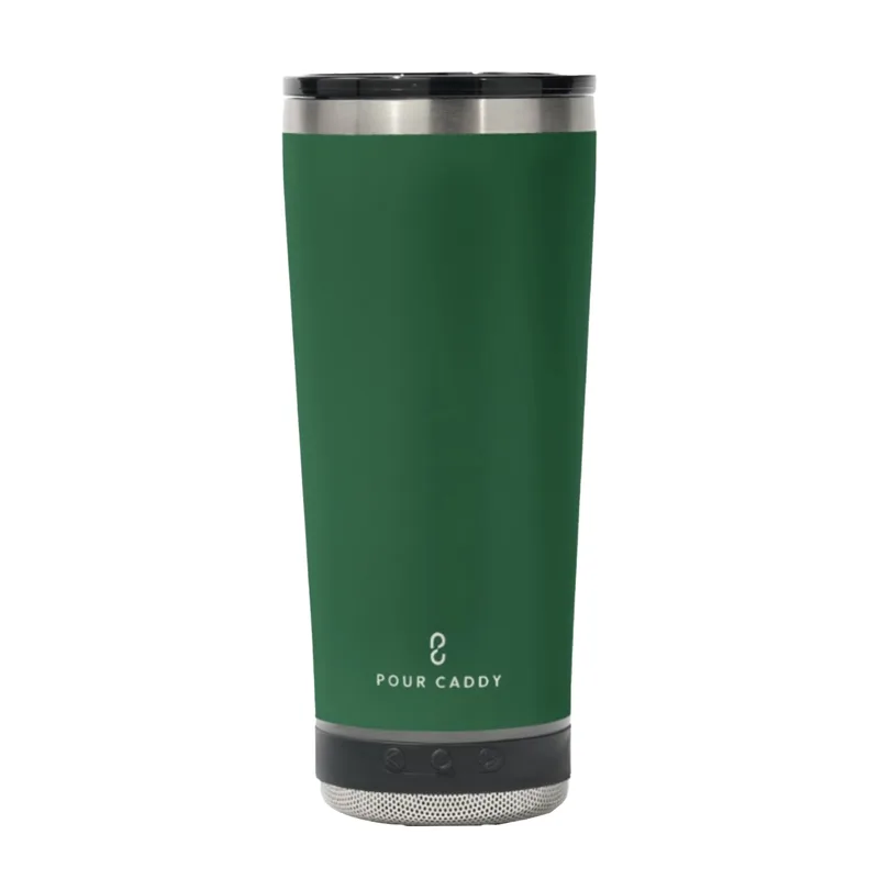 Pour Caddy® Vibe 18 oz Insulated Tumbler with Bluetooth Speaker view 5