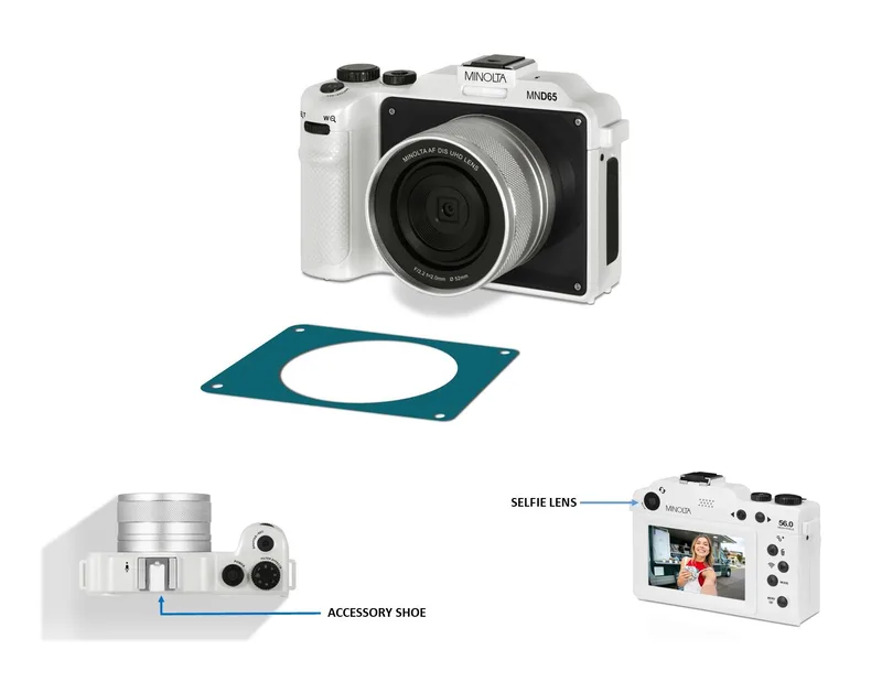 Minolta 56Mp/4K Autofocus Digital Camera