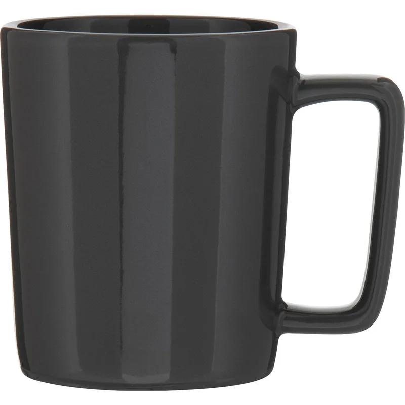 14 oz Madrid Ceramic Mug (Storm Gray) view 2