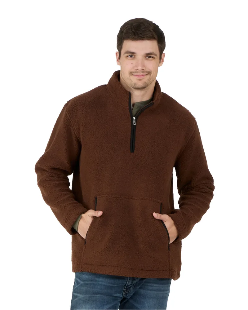 BOXERCRAFT Men's Everest Pile Fleece Half-Zip Pullover view 2