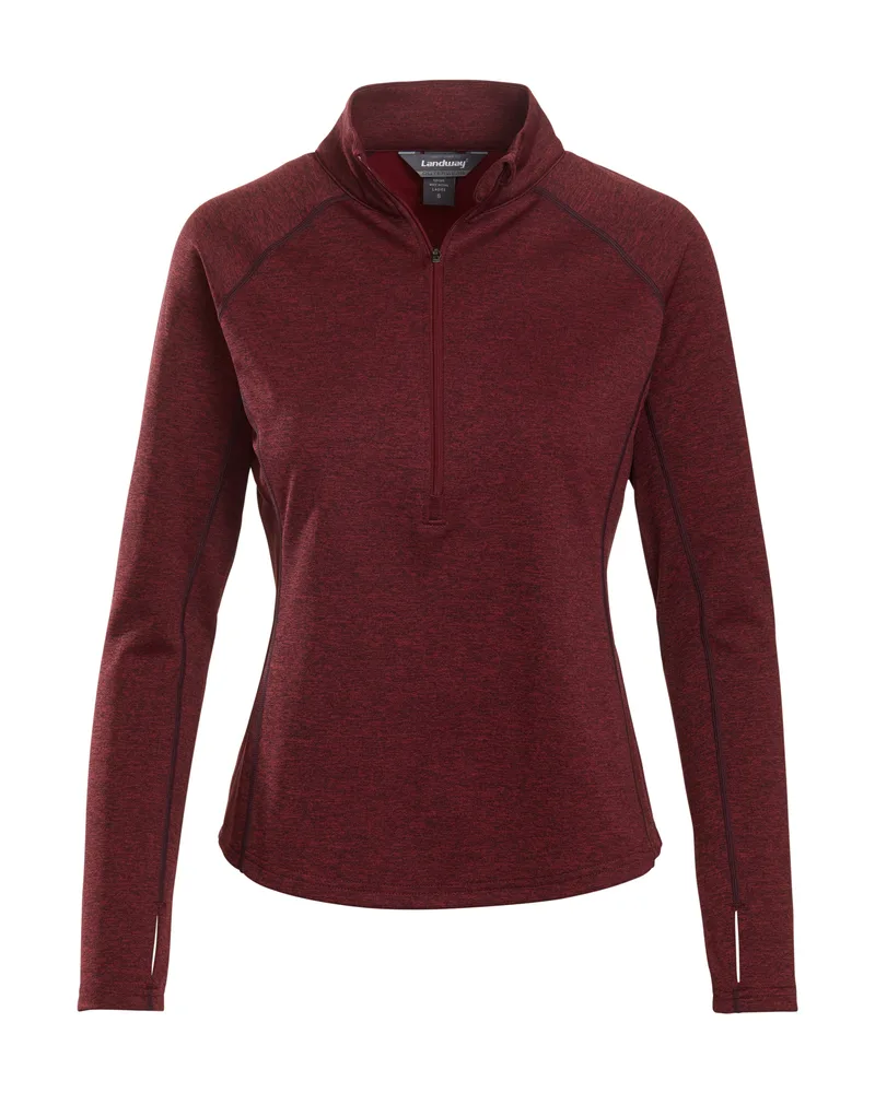 Heather Deep Red Blank Front