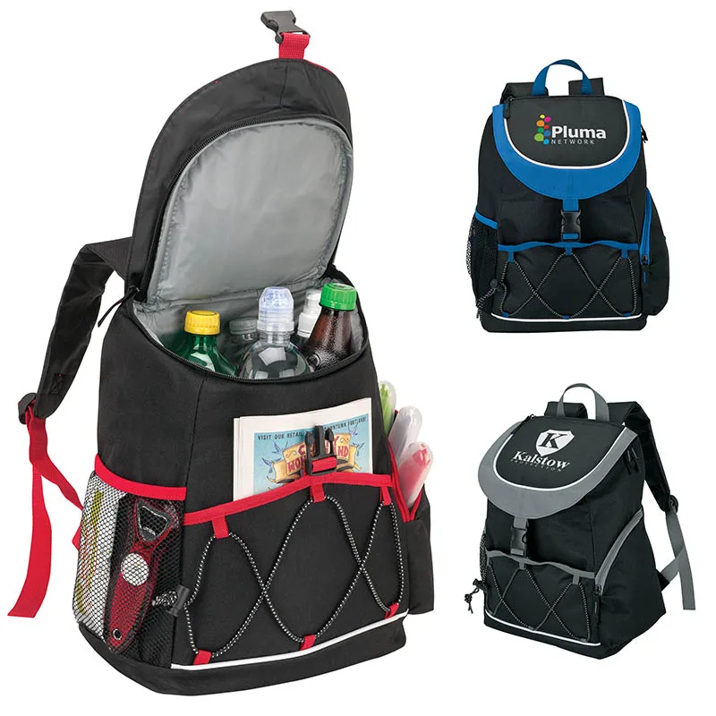 Adelene PEVA Lined Backpack Cooler