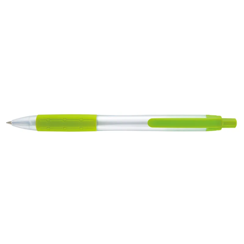 Translucent Pearl White/Lime Green