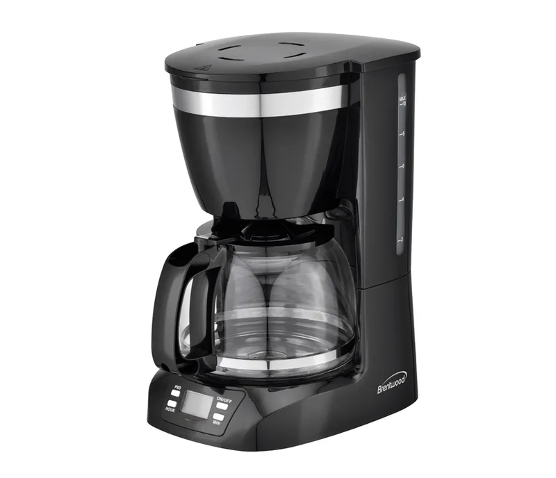 Black 10 Cup Digital Coffee Maker