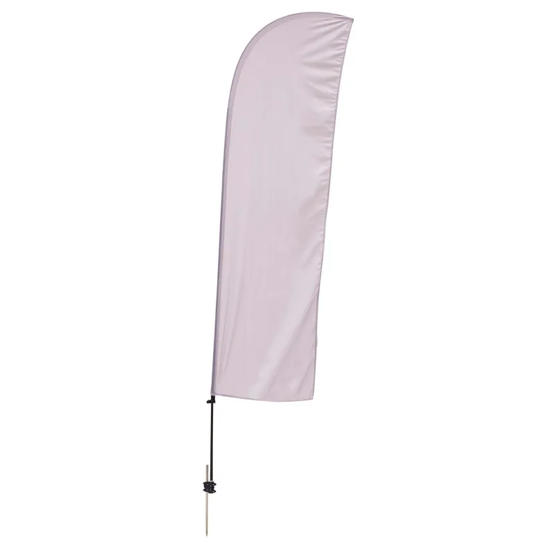 10.5' Value Blade Sail Sign Flag Kit Single-Sided Spike Base view 2