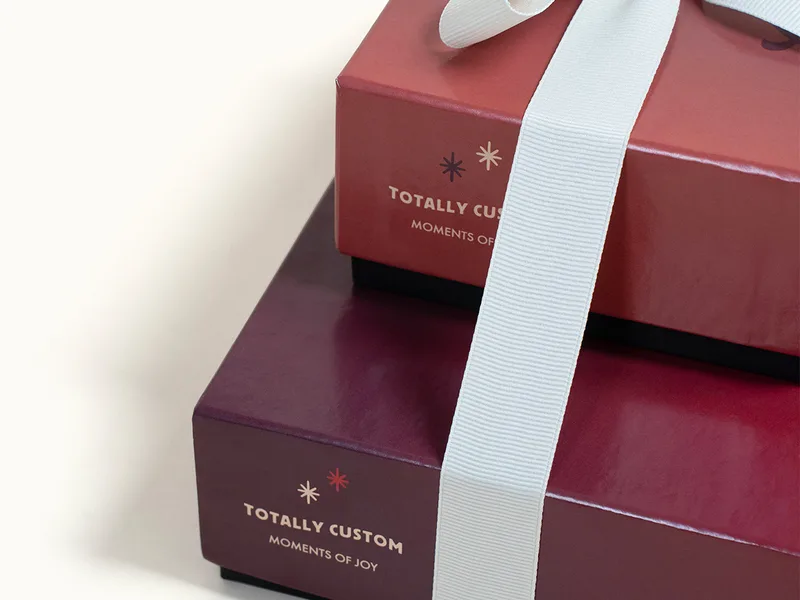 Delightful 2-Tiered Gift Tower with Luxury Custom Packaging view 7