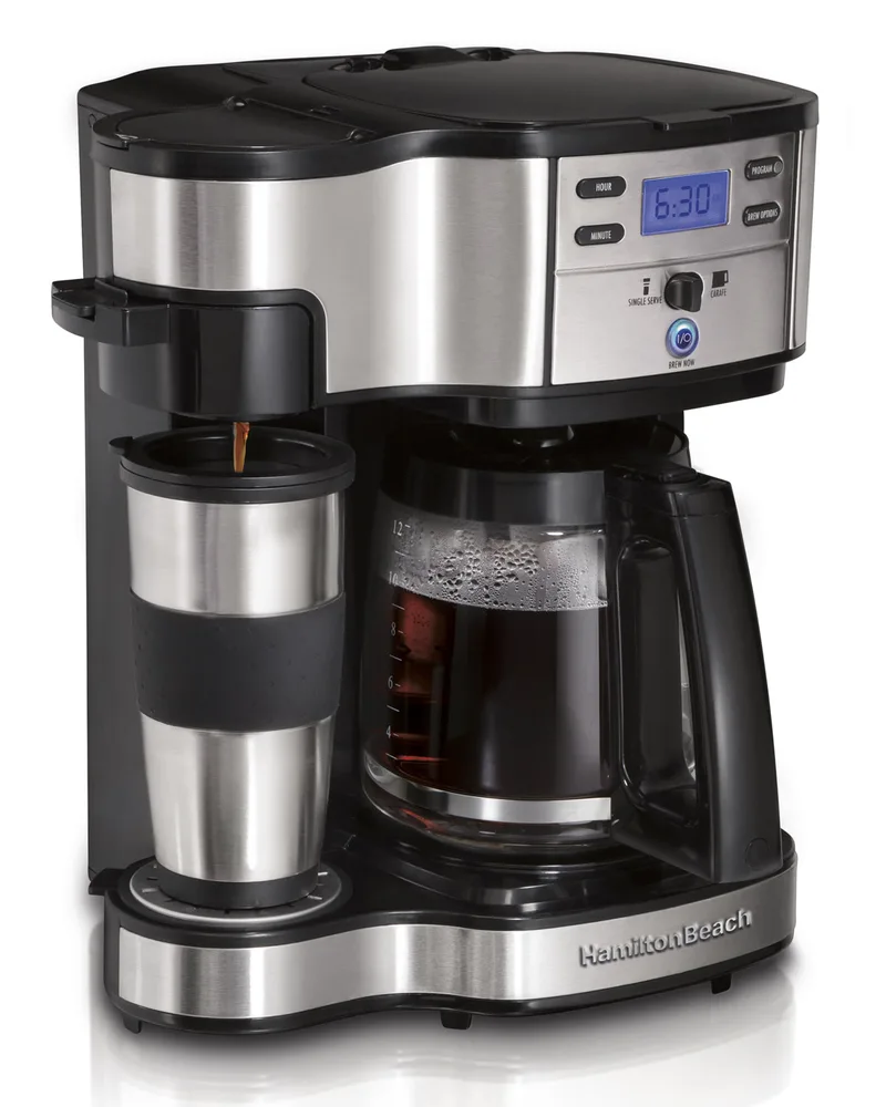 Hamilton Beach® The Scoop 2-Way Brewing Coffeemaker