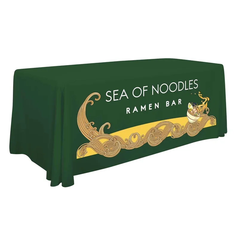 6' Standard Table Throw (Full-Color Front Only) view 7