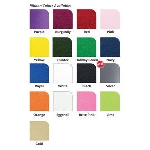 12" Badge Satin Ribbon - 100yd Roll - Brilliance - Matte Finish view 2