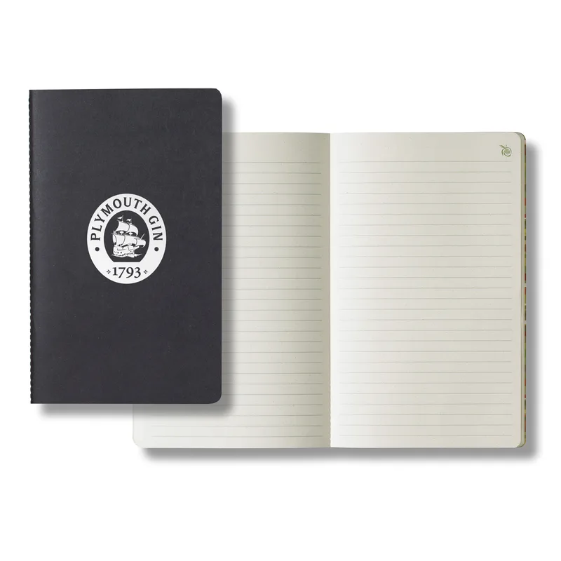 ApPeel Medio Lined Saddle Stitched Apple Page Journal view 5