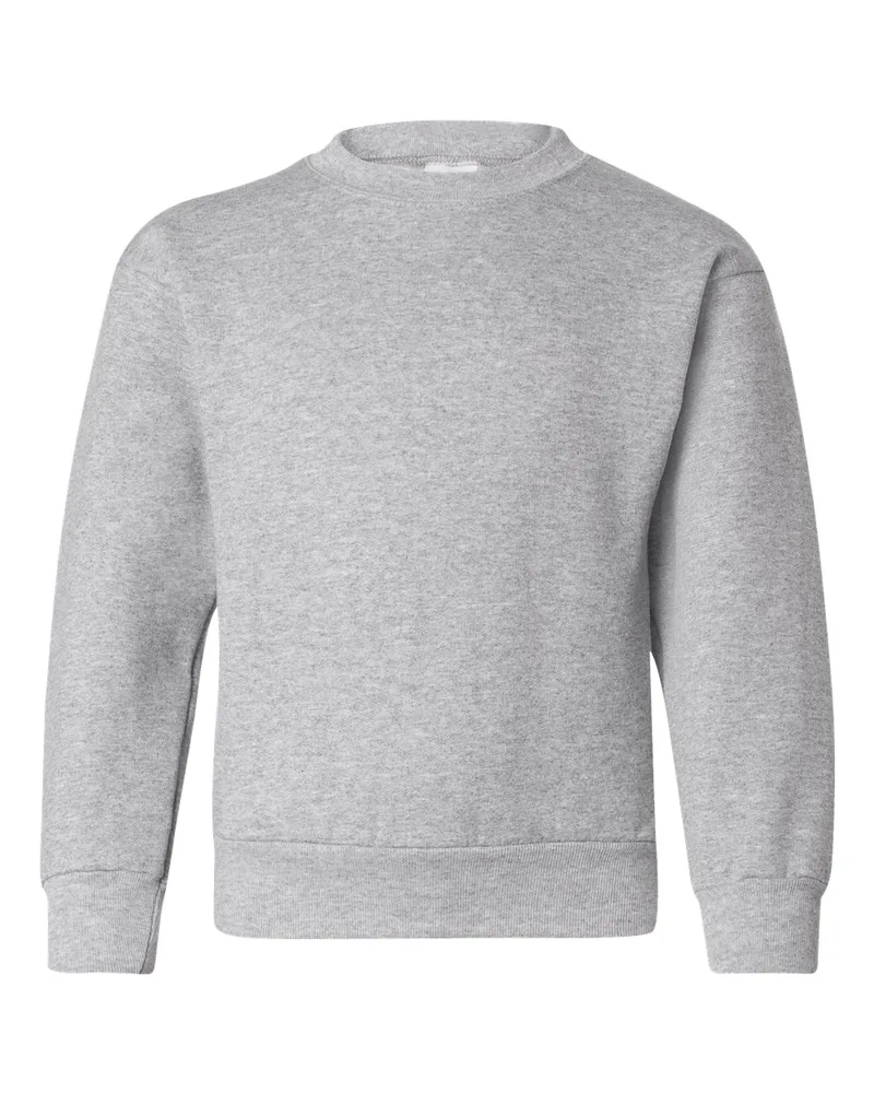Hanes® Youth EcoSmart® Crewneck Sweatshirt view 7