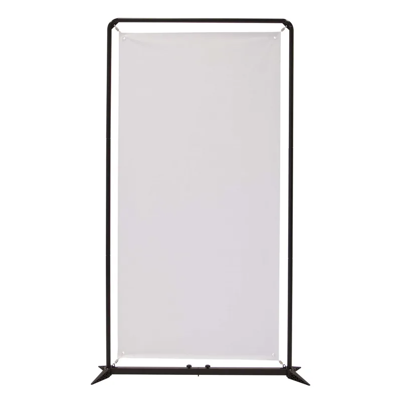 4.5' FrameWorx Banner Display Kit (No-Curl Opaque Fabric) view 2