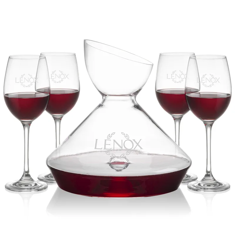 Carafe & 4 Wine