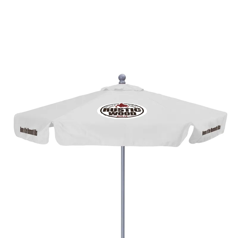 7' Deluxe Market Umbrella Kit With Valance (6 Imprints) view 6