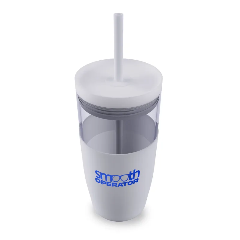 Smooth Operator 530 Ml / 18 Oz Borosilicate Glass Tumbler view 2