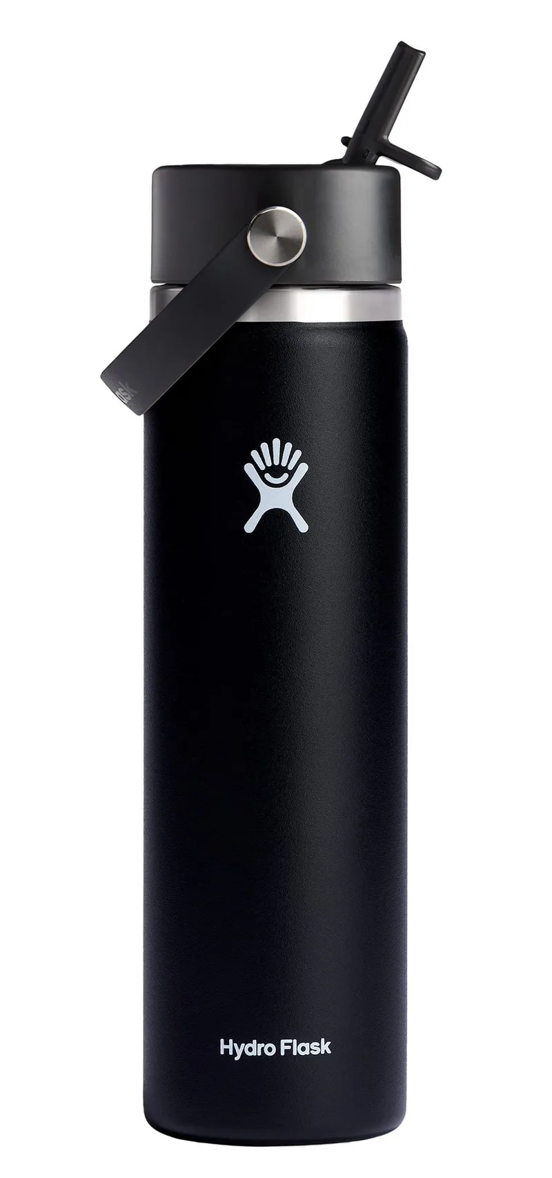 Hydro Flask® Wide Mouth 24oz Bottle with Flex Straw Cap view 2