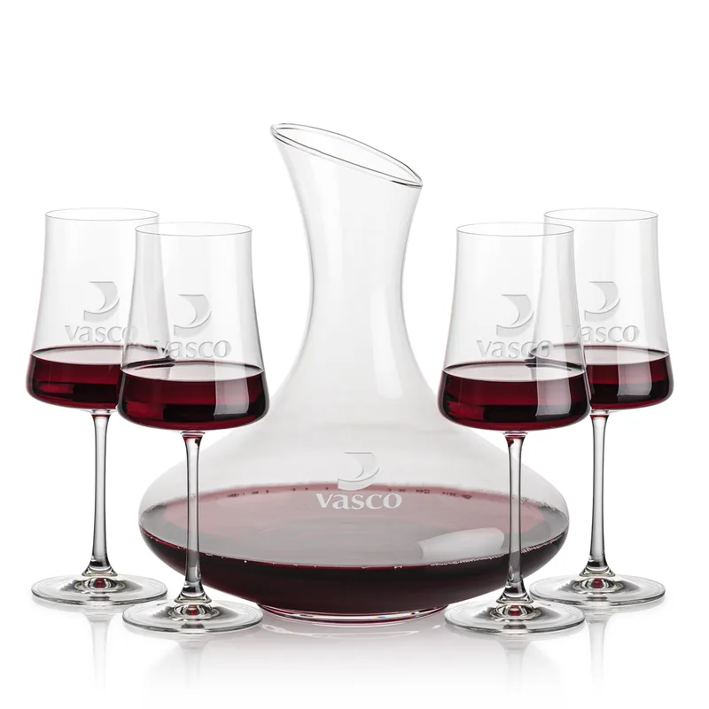 Carafe & 4 Wine