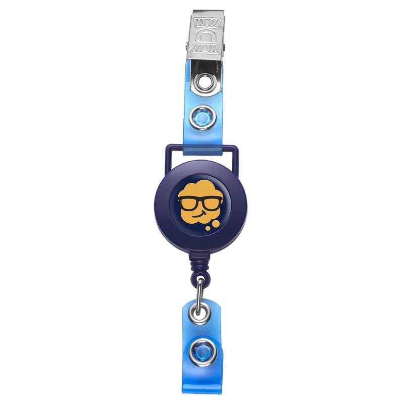 Round Hanger Retractable Badge Reel view 5