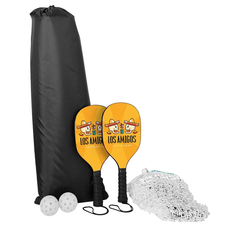 Pickleball Set, Imprinted Net & Double-Sided Paddles view 7
