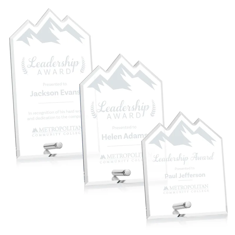 Laser Engraving, Silver, Summit