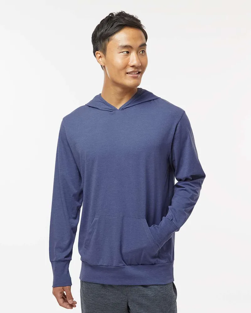 Kastlfel® Unisex RecycledSoft™ Hooded Long Sleeve T-Shirt view 3