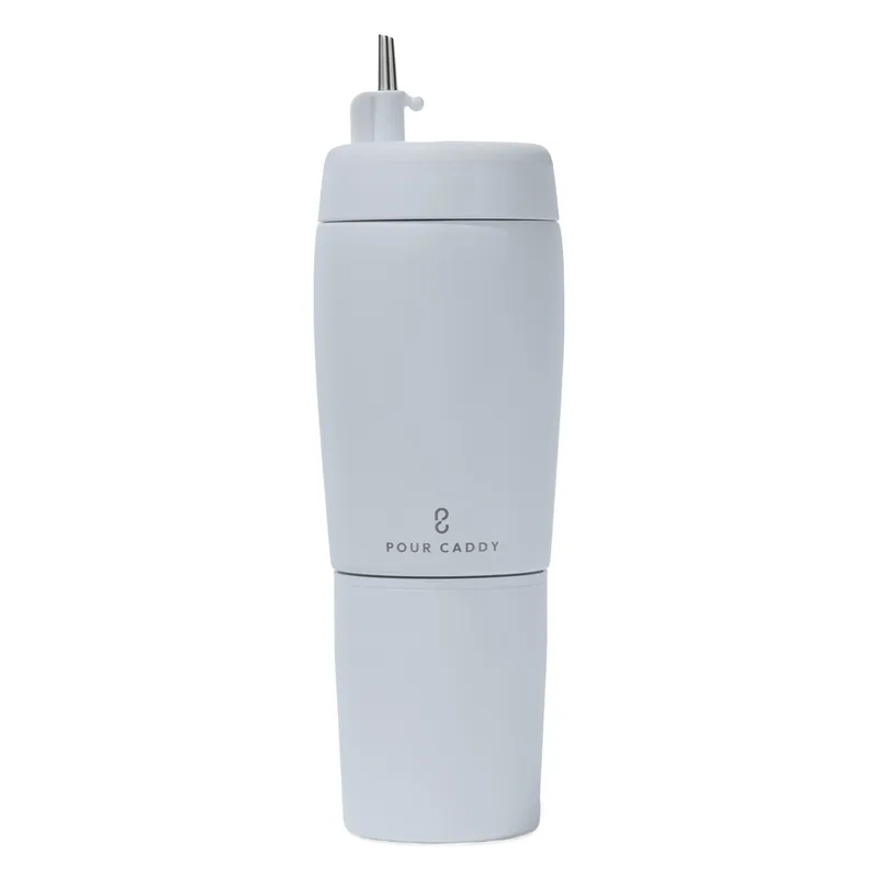 Pour Caddy® 20 oz Insulated Stainless Steel Flask Set view 7