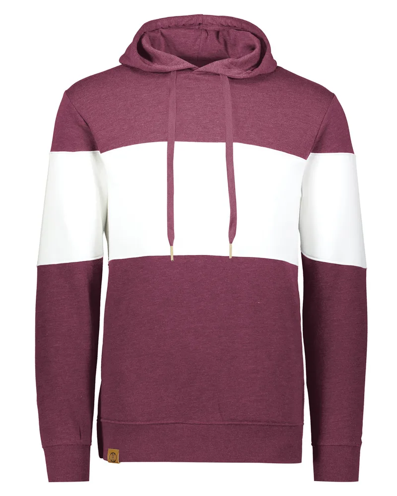 Maroon Htr/ Wht